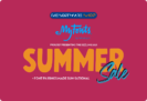 MyFonts Summer Sale – 40% Off Select Font Pairings