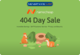 Namecheap 404 Day Sale: Save up to 85% on Top Domains Today, including .PROMO, .LINK, and .TECH.