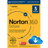 70% Off – Norton 360 Deluxe: 1-year Subscription | A Comprehensive Cybersecurity Solution – Antivirus, Secure VPN, Cloud Backup, Password Manager, etc – for Windows, Mac, iOS, Android