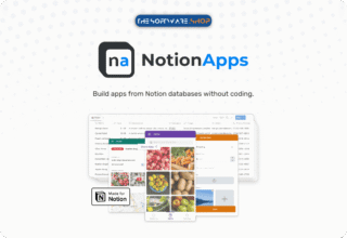 NotionApps Lifetime Deal | No-code App Builder Based on Notion Database