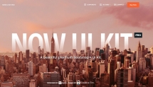 30% Off Coupon on Now UI Kit PRO – Lifetime Access – The New Premium Boootstrap 4 UI Kit