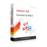 100% Software Giveaway on ONEKEY PDF Convert to Word 3.0 – Free Registration Code – Turn your PDF Files Into Easily Editable Word Documents – for Windows
