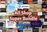 99% Off + 10% Off on Pixelo All Shop Super Bundle – 7 Design Bundle in 1 with Lifetime Extended License