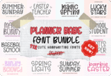 Giveaway – Planner Babe Font Bundle: Free 112 Premium Handwritten & Playful Fonts | Commercial License