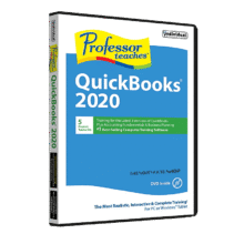 71% Off Coupon on Professor Teaches® QuickBooks® 2020 Tutorial Set Downloads: Interactive, Hands-on QuickBooks Desktop Training Software – for Windows