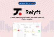 Software Giveaway – Relyft: Lifetime Deal | The End-to-end Audience Research Tool