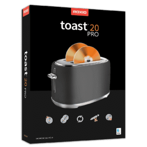 55% Off – Roxio Toast 20 Pro: Lifetime License | A Powerful Media Editing Suite & Blu-ray and DVD Burner – for Mac