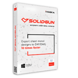15% Off – SOLIDGUN: 1 Year License | A Sheetmetal DXF / DWG Converter – for Windows