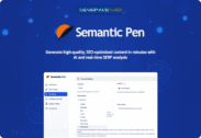 97% Off – Semantic Pen: Lifetime Access | SEO Optimized NLP AI Writer