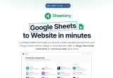 66% Off – Sheetany: Lifetime Access | No-Code Google Sheet to Website Builder with Fast & Secure Cloud Hosting