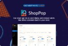 Software Giveaway: ShopPop – Free 6-month Access – All-in-one chat marketing Platform