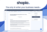 96% Off – Shopia Lifetime Deal | An AI-Powered Content Creation Tool for SEO Optimization