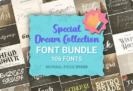 Special Dream Font Bundle: 106 Premium Fonts by Rvandtype – Commercial License – for Windows, Mac OS X
