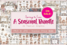 Giveaway – Spring to Love – a Seasonal Bundle: Free 26 Premium Graphics with Commercial License