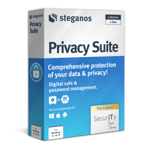 Steganos Privacy Suite: 5-Device 1-Year License