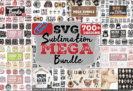 Giveaway – Sublimation & SVG Mega Bundle: Free Commercial License | 700+ Unique Designs in SVG, DXF, EPS, and PNG formats