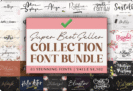 Giveaway – Super Best Seller Collection Font Bundle: Free 83 Best Seller Fonts by madjack.font with Commercial License – for Windows, Mac, Linux