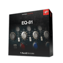 80% Off – T-RackS EQ 81: Lifetime License | Discrete Preamp and Equalizer – for Mac & Windows in VST2, VST3, AAX.