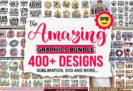 Giveaway – The Amazing Graphics Bundle: Free 400+ Designs – Beach Quotes, 4th of July Quotes, and more | Commercial License