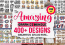 Giveaway – The Amazing Graphics Bundle: Free 400+ Designs – Beach Quotes, 4th of July Quotes, and more | Commercial License