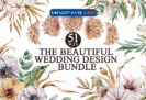 98% Off – The Beautiful Wedding Design Bundle: 51 Stunning Wedding Graphic Sets | Commercial License