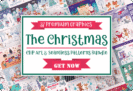 Giveaway – The Christmas Bundle: Free 37 watercolor & vector designs, clip art & seamless patterns | Commercial License