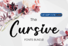99% Off + 10% Off on The Cursive Fonts Bundle: 220+ Classy Curly Fonts with Extended Use License