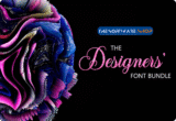 97% Off + 10% Off Coupon – The Designers’ Font Bundle: 167 Fonts with Commercial License