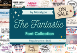 Font Giveaway – The Fantastic Font Collection: 49 Premium Fonts with Commercial License
