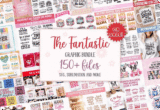 Graphic Freebie – The Fantastic Graphic Bundle: Free 150 Premium SVG and PNG Designs with Commercial License