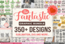 97% Off – The Fantastic Graphic Bundle: 350+ Designs with Commercial License