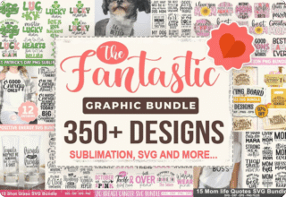 Giveaway – The Fantastic Graphic Bundle: Free 350+ Designs with Commercial License