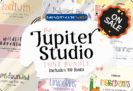 98% Off – The Jupiter Studio Font Bundle: 80 Premium Fonts with Commercial License