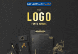 97% Off + 10% Off on The Logo Fonts Bundle: Commercial License | 130+ Logo Fonts for Evergreen Designs