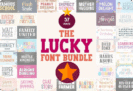 Giveaway – The Lucky Font Bundle: Free 57 Premium Fonts by  Eightde With Comemrcial License