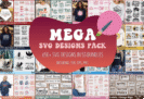 Giveaway – The Mega Designs SVG Bundle: Free Over 650 Designs | Commercial License