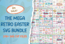 Giveaway – The Mega Retro Easter SVG Bundle: Free 370+ Premium SVG Designs for T-Shirts, Mugs, Pillows, Stickers & Merch | Commercial License