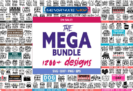 99% Off – The Mega SVG Bundle: Over 1,200 Quote Designs with Commercial License