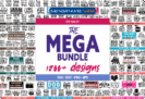 99% Off – The Mega SVG Bundle: Over 1,200 Quote Designs with Commercial License