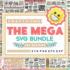 Giveaway – Mega Craft Bundle: Free 25 Unique Fonts & 400+ SVG Cutting Files | Commercial License Included