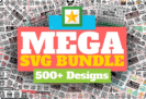 Giveaway – The Mega SVG Bundle: 500+ Designs by Graphic House With Commercial License