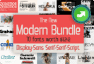 Giveaway – The New Modern Font Bundle: Free 70 Stylish Serif, Script & Display Fonts for Logos, Branding & Design | Commercial License