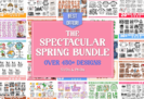 Graphic Giveaway – The Spectacular Spring SVG Bundle: Free 450+ Designs across 24 Mini-bundles with Commercial License