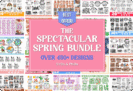 Graphic Giveaway – The Spectacular Spring SVG Bundle: Free 450+ Designs across 24 Mini-bundles with Commercial License