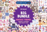 Graphic Design Giveaway – The Ultimate Cute Clipart & Patterns Bundle: Free Commercial License