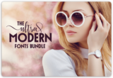 97% Off The Ultra-Modern Fonts Bundle 2019 – 81 Newly Made Fonts