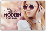 97% Off The Ultra-Modern Fonts Bundle 2019 – 81 Newly Made Fonts