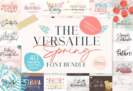 Font GIveaway – The Versatile Spring Font Bundle: Free 40 Premium Fonts by jinanstd | Commercial License