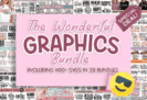 Giveaway – The Wonderful Graphics Bundle: Free Commercial Use | 400+ SVG, PNG, EPS, DXF Files | 38 Graphic Packs for T-Shirts, Mugs, Wall Art & More