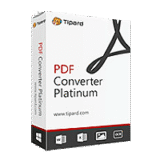50% Off – Tipard PDF Converter Platinum: Lifetime License | Advanced and Comprehensive PDF Conversion Software – for Windows